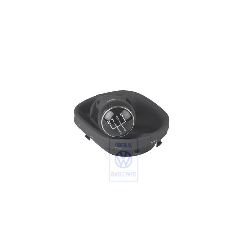 Genuine VW Gearstick Knob With Boot For Gearstick Lever - 1T0711113ABUTK