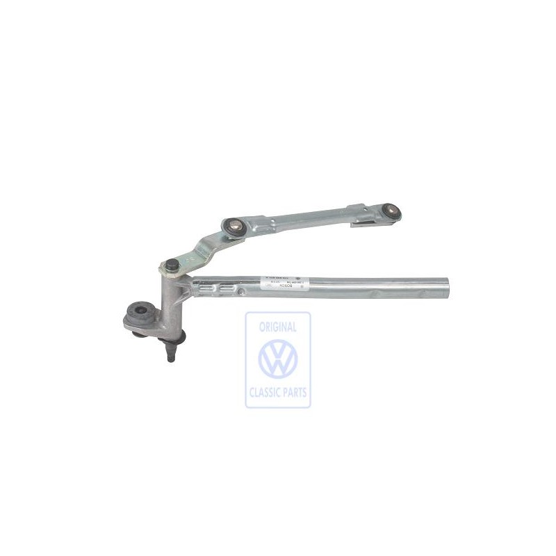 Genuine VW Windscreen Wiper Bracket With Operating Rod And Crank - 1T0955601A