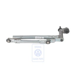 Genuine VW Windscreen Wiper Bracket With Operating Rod And Crank - 1T0955602A