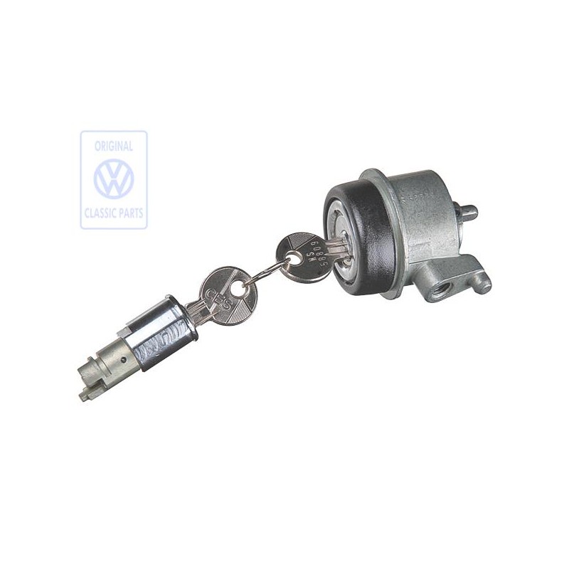 Genuine VW Set Of Locks For Sliding Door, Right And Flap, Rear - 251898081B