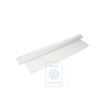 Genuine VW Roof Trim With Two Zips Cloud White - 253867501B 90T