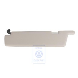 Genuine VW Sun Visor With Illuminated Mirror Beige Grey - 254857551 1UH