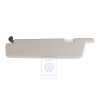 Genuine VW Sun Visor With Illuminated Mirror Beige Grey - 254857551 1UH