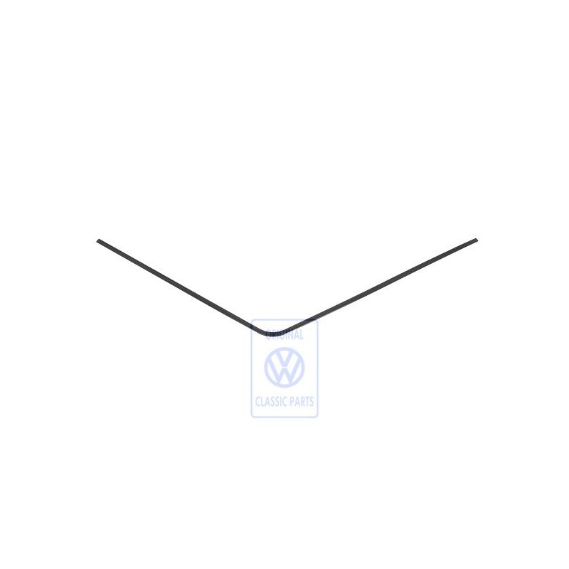 Genuine VW Trim Strip For Wind- Screen Satin Black - 321853306A 01C