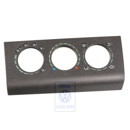 Genuine VW Trim For Fresh Air And Heater Controls Satin Black - 357819075 01C