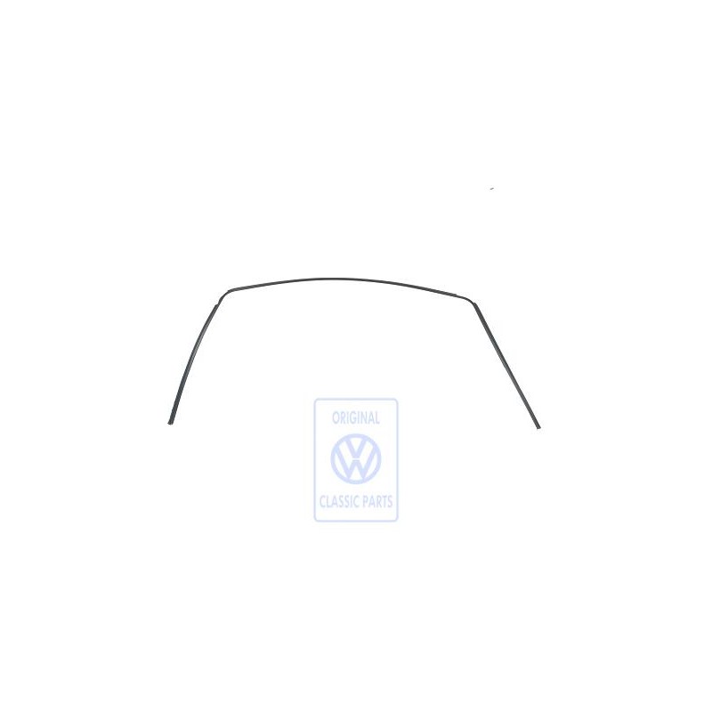 Genuine VW Trim Strip For Rear Window Satin Black - 357853341 01C