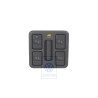 Genuine VW Switch For Electric Window Regulator Satin Black - 357959855E 01C