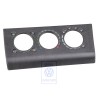 Genuine VW Trim For Fresh Air And Heater Controls Satin Black - 358819075 01C