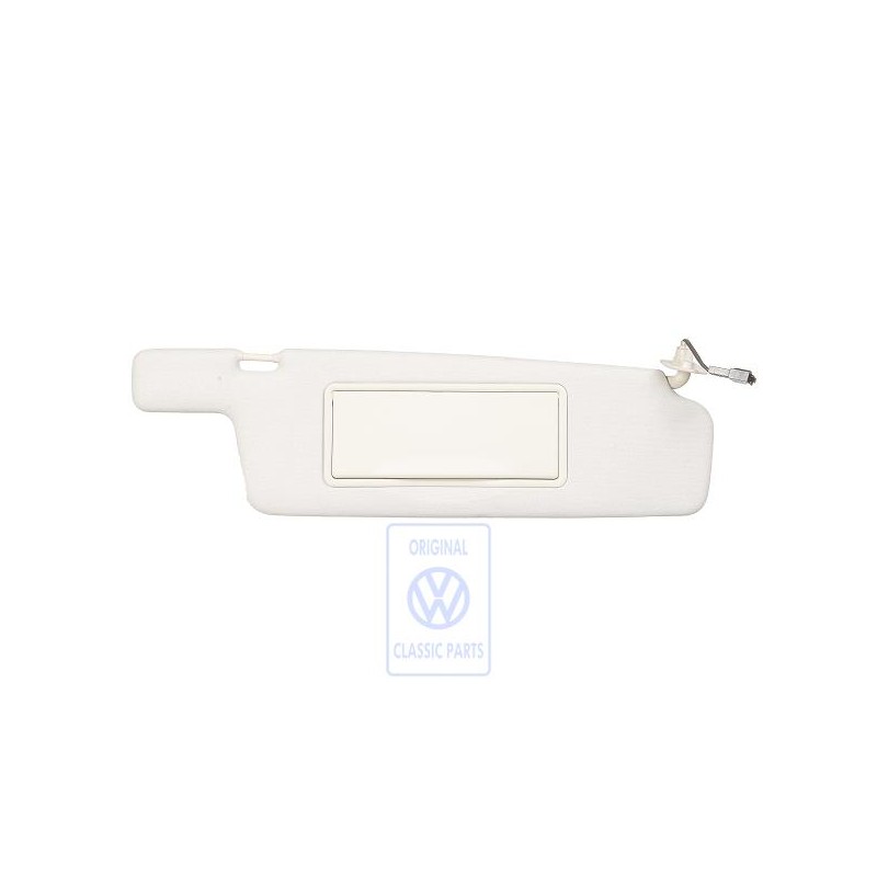 Genuine VW Sun Visor With Illuminated Mirror And Cover - 3A0857552 6FD