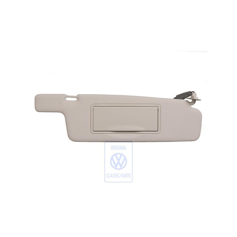 Genuine VW Sun Visor With Illuminated Mirror And Cover Sahara - 3A0857552B T17