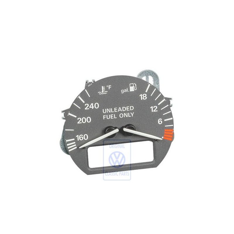 Genuine VW Fuel Gauge And Coolant Temperature Display - 3A0919045B