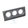 Genuine VW Trim For Fresh Air And Heater Controls Satin Black - 3A1819075 01C