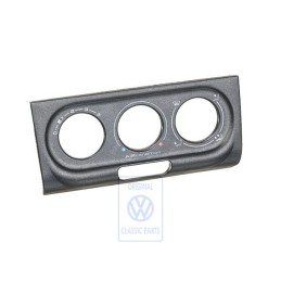 Genuine VW Trim For Fresh Air And Heater Controls Satin Black - 3A1820075 01C