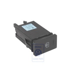 Genuine VW Switch For Heated Rear Window Satin Black - 3B0959621B 01C