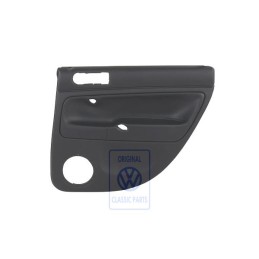 Genuine VW Door Trim (Leather/Leatherette) Black/Black - 3B5867212BMLLL