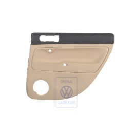 Genuine VW Door Trim Leather/Leatherette Platinum Beige - 3B9867212BMLGV