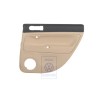 Genuine VW Door Trim Leather/Leatherette Platinum Beige - 3B9867212BMLGV