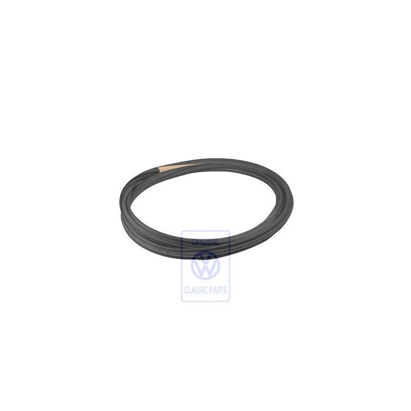 Genuine VW Door Seal, Inner Satin Black/Sun Beige - 3B9867367K MGU