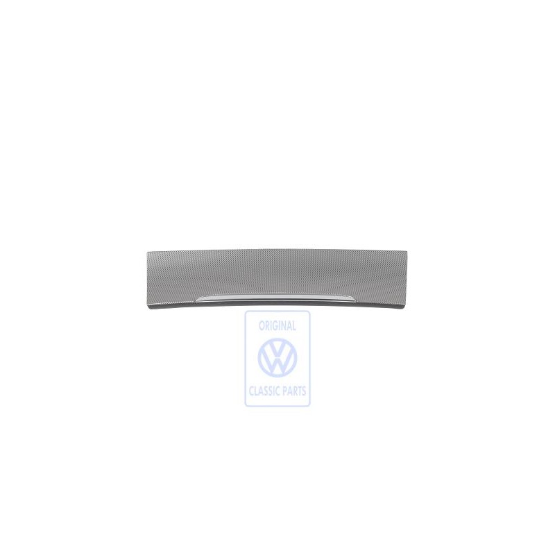 Genuine VW Cover For Ashtray Silver Metallic/Black - 3C0857351 46U
