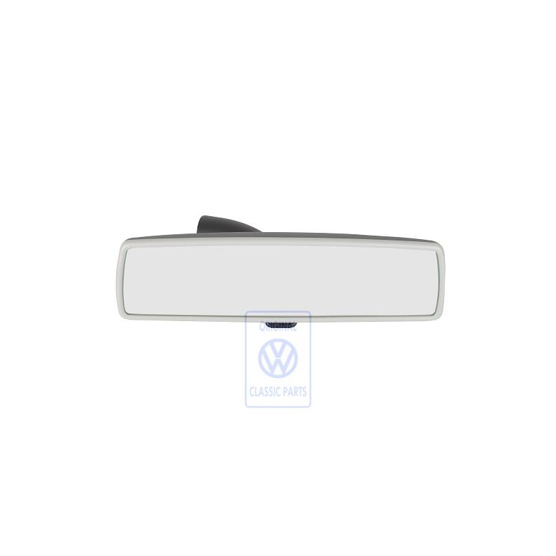 Genuine VW Interior Mirror, Anti-Dazzle Satin Black/Pearl Grey - 3C0857511E SMA