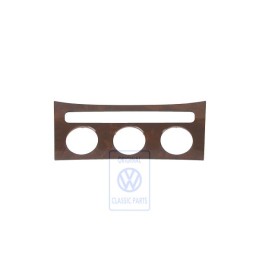 Genuine VW Trim For Fresh Air And Heater Controls Nut Brown - 3C0863100C 46X