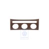 Genuine VW Trim For Fresh Air And Heater Controls Nut Brown - 3C0863100C 46X