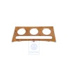 Genuine VW Trim For Fresh Air And Heater Controls Poplar Brown - 3C0863100C 55W
