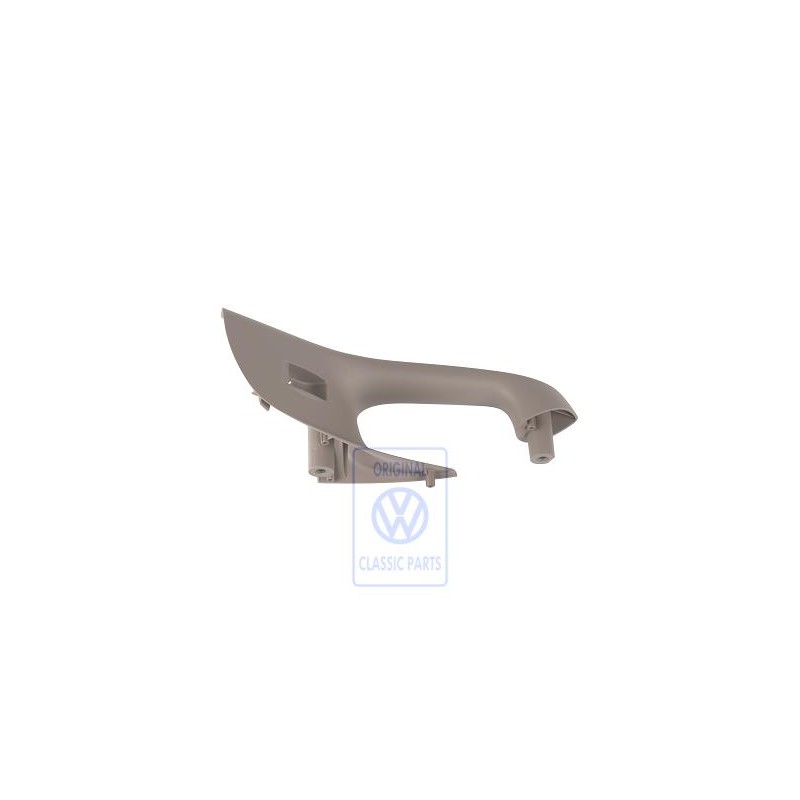 Genuine VW Handle Shell, Lower Part Latte Macchiato(Brown) - 3C4867180B 23T