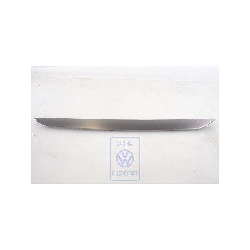 Genuine VW Molding For Door Trim Panel Brushed Aluminium - 3C8867409A PD4