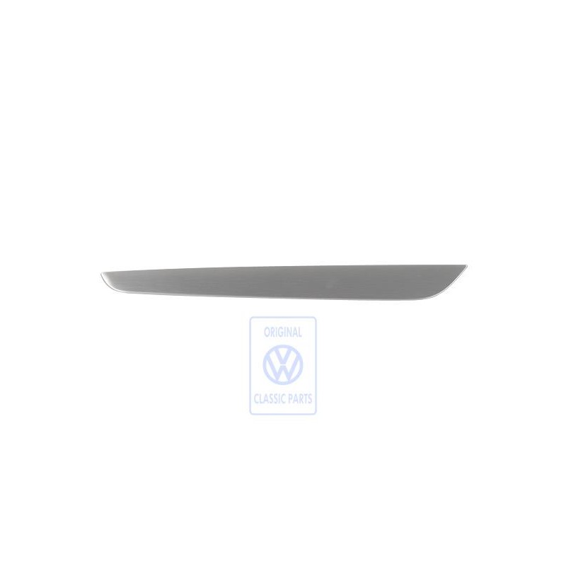 Genuine VW Molding For Door Trim Panel Brushed Aluminium - 3C8867420A PD4