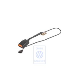 Genuine VW Belt Latch With Warning Contact Satin Black - 535857755D 01C