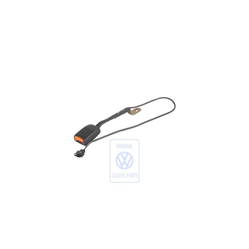 Genuine VW Belt Latch With Warning Contact Satin Black - 535857755D 01C