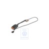 Genuine VW Belt Latch With Warning Contact Satin Black - 535857755D 01C