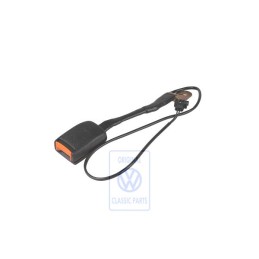 Genuine VW Belt Latch With Warning Contact Satin Black - 535857755F 01C