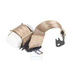 Genuine VW Three-Point Seat Belt With Inertia Reel Pure Beige - 5M0857806 RGR
