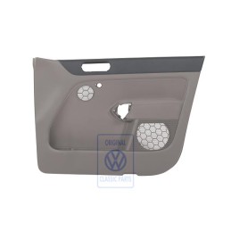 Genuine VW Door Panel Trim Cloth Titanium Black Macchiato - 5M1867012AKVBM
