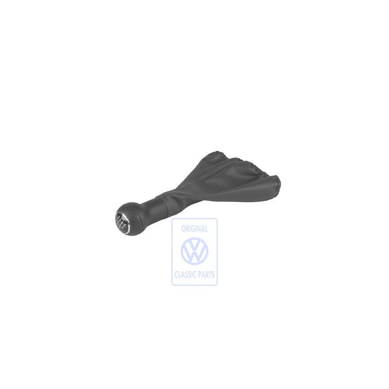 Genuine VW Gearstick Knob With Boot For Gearstick Lever - 6K0711118AKHGS