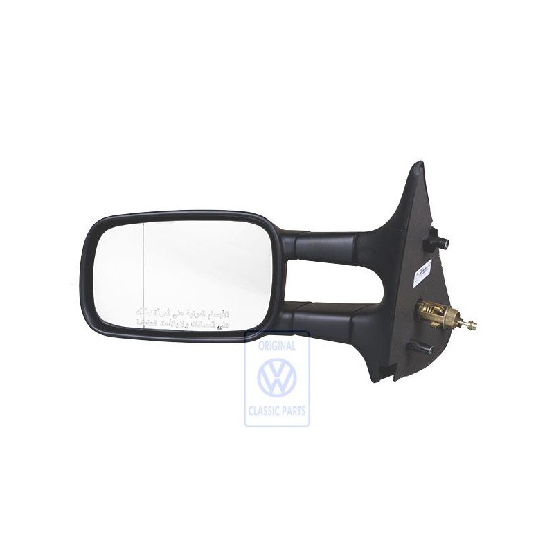Genuine VW Exterior Mirror Aspherical Wide Angle Adjustable - 6K9857501J 01C