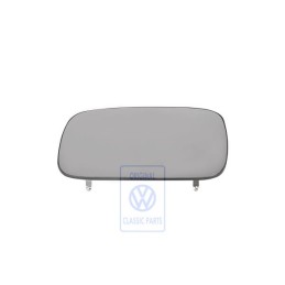 Genuine VW Mirror Glass (Convex) With Carrier Plate - 6K9857521F
