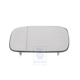 Genuine VW Mirror Glass Aspherical- Wide Angle Heated - 6K9857521H