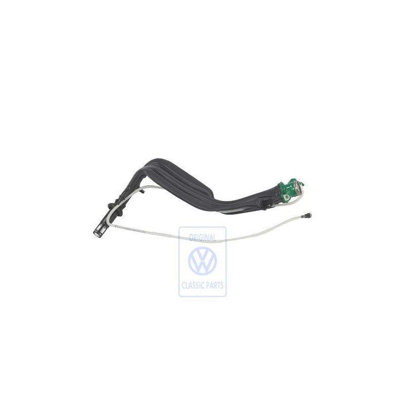 Genuine VW Fuel Filler Neck With Restric- Tion For Leadfree Fuel - 6N0201121R