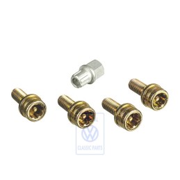 Genuine VW 1 Set Wheel Studs Anti-Theft Self-Service Packaging - 6N0698137 SBV