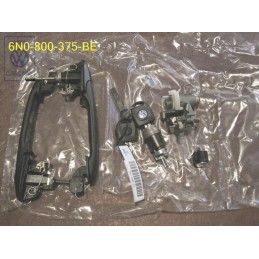 Genuine VW 4 Set Lock Cylinders For Door Handle - 6N0800375BE