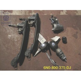 Genuine VW 5 Set Lock Cylinders For Door Handle - 6N0800375DJ