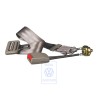 Genuine VW Lap Belt And Belt Lock Flannel Grey - 6N0857487 HCQ