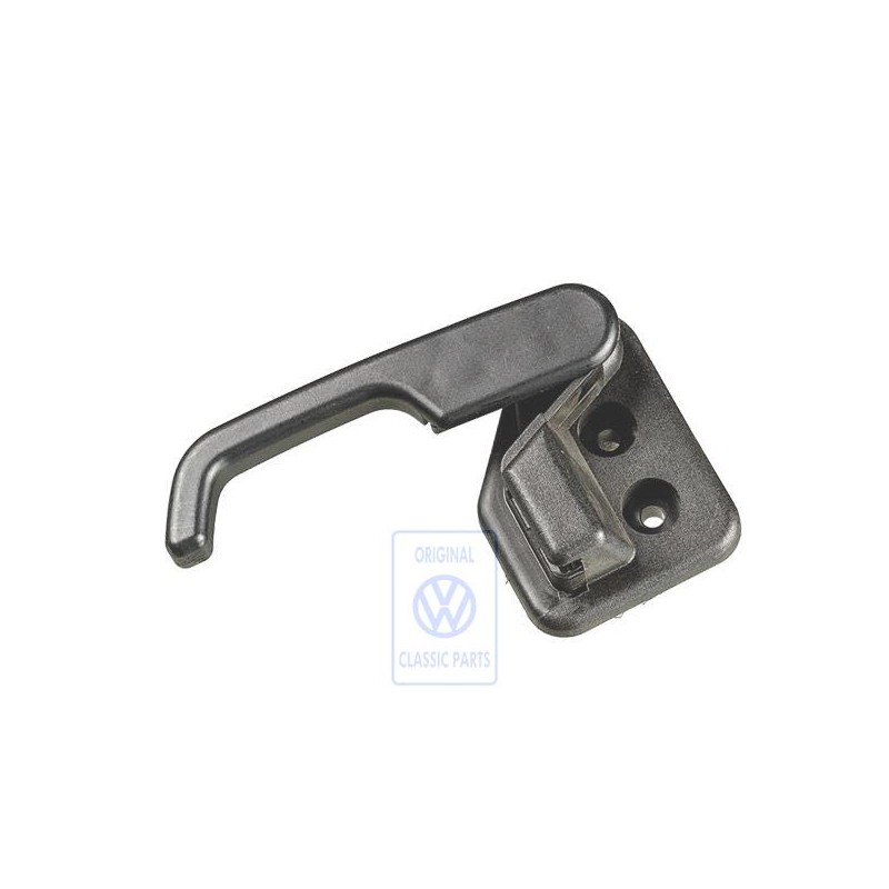 Genuine VW Grip For Lid Lock Cable Satin Black - 6N1823533 B41