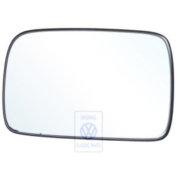 Genuine VW Mirror Glass (Convex) With Carrier Plate - 6N2857521A