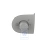 Genuine VW Switch For Exterior Mirror Adjustment Flannel Grey - 6N2959565B U71
