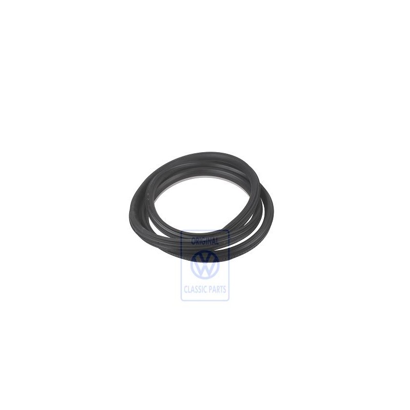 Genuine VW Door Seal, Inner Satin Black/Pearl Grey - 6N4867367K DQX