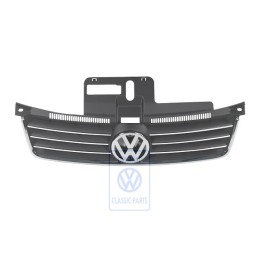 Genuine VW Radiator Grille With Chromed Trim Strips - 6Q0853651D 3FZ